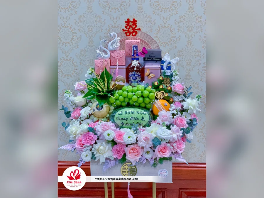 Mẫu thực tế lễ dạm ngõ